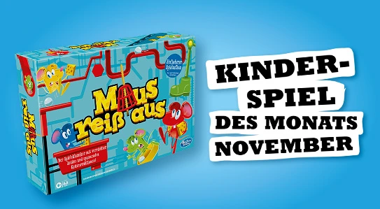Familienspiel und Kinderspiel des aktuellen Monats