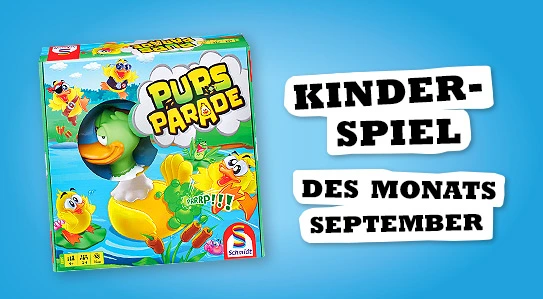 Familienspiel und Kinderspiel des aktuellen Monats